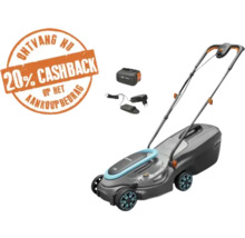 GARDENA Accu grasmaaier PowerMax 32 18 V incl. accu en lader 
**CASHBACK ACTIE GARDENA**