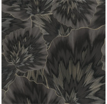 Behang met abstract bloemmotief