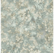 Behang met bloemmotief hortensia