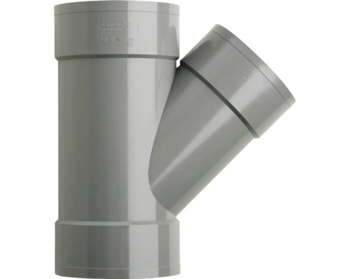 Kunststof Y-stuk buisverbinding voor sanitairinstallaties