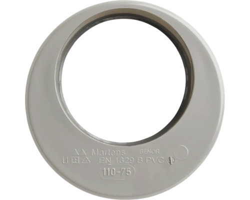 Martens reduceerring van PVC, diameter 110-75