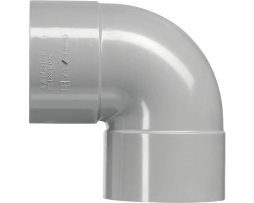 PVC hoekstuk 90 graden voor buizen