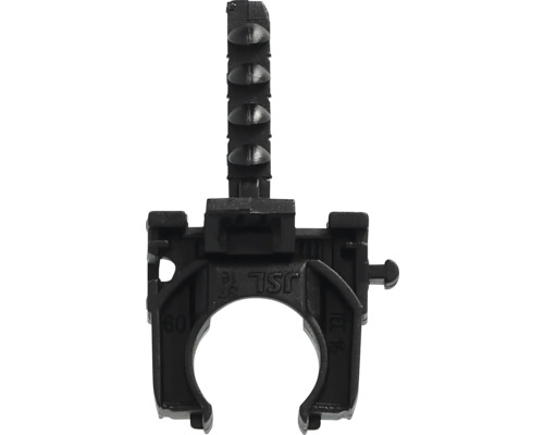 Kunststof buisklem met bevestigingsclip