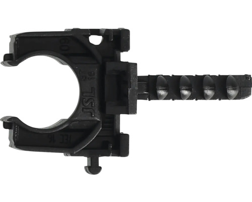 Kunststof buisklem met bevestigingspen