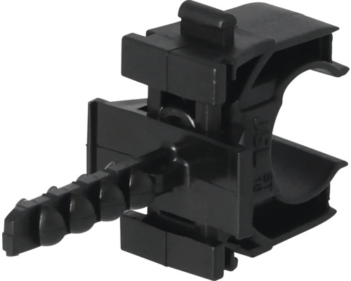 Kunststof buisklem voor het bevestigen van buizen