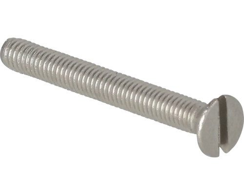 Metalen schroef met sleuf