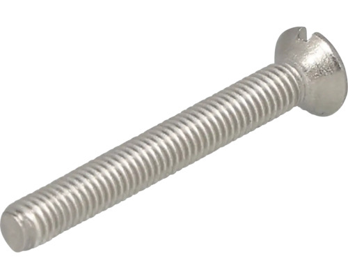 Metalen schroef met sleufkop