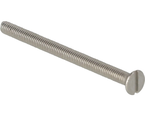 Metalen schroef met sleufkop