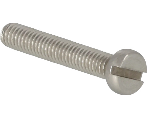 Metalen schroef met sleufkop