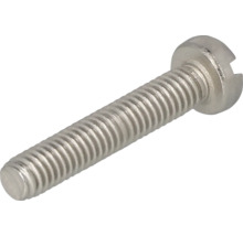 Metalen schroef met sleuf