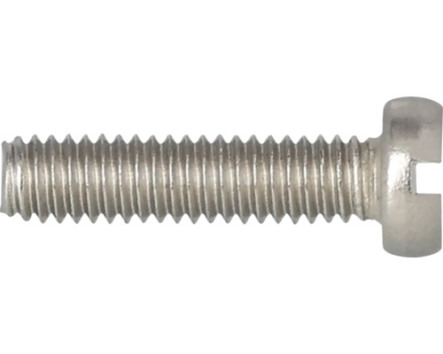 Metalen schroef met gleufkop