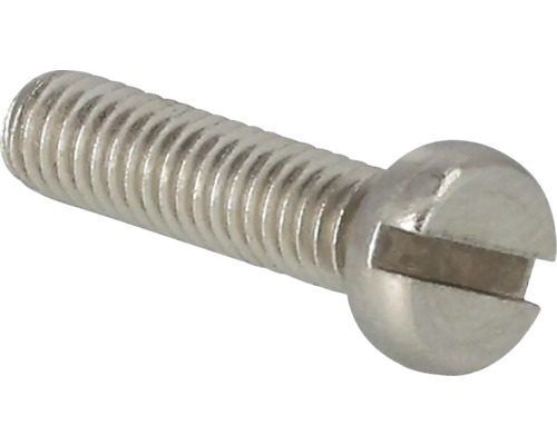 Metalen schroef met sleufkop