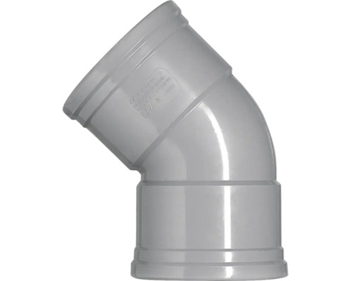 Pijpbocht met 45 graden hoek