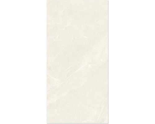 MIRAVA Wand- en vloertegel Narvik wit 60x120 cm gerectificeerd Tegelvoorbeeld met marmerlook