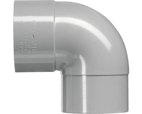 PVC hoekstuk 90 graden