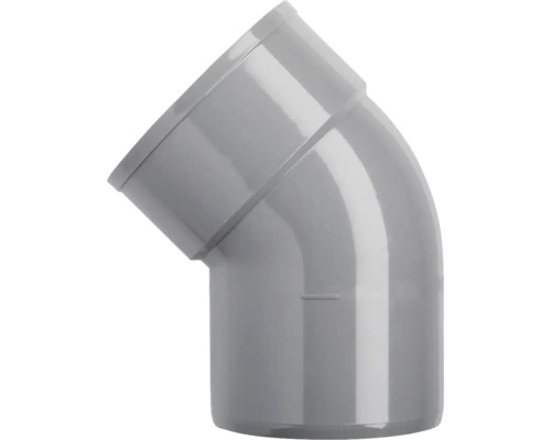 Booghoek 45° Voor Vouwbuizen DN 80-450 Mm - Lipdichting, Geschikt Voor Ventilatie En Afvoer