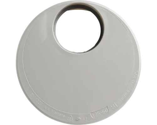 Afdekrozet van kunststof