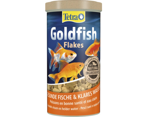 Tetra Goldfish Flakes visvoer blik