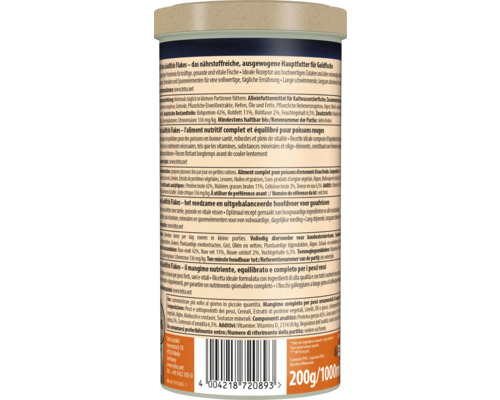 Tetra Goldfish Flakes 200 gram, volledig diervoeder voor goudvissen
