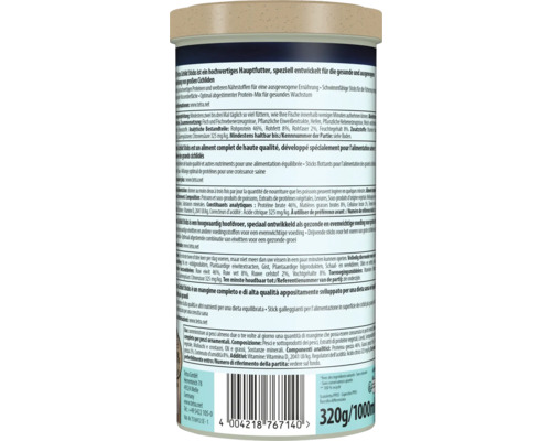 Tetra Cichlid Sticks visvoer, 320 gram