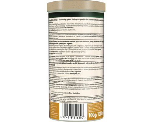 Tetra ReptoDelica Shrimps voer voor waterschildpadden