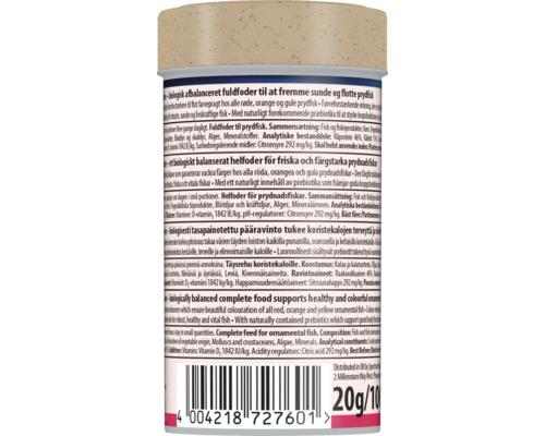 Visvoer voor siervissen, 20 gram