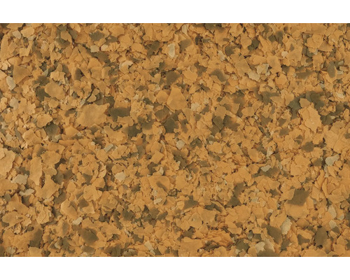 Visvoer vlokken in detail