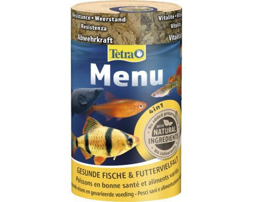 Tetra Menu visvoer voor gezonde vissen en voedingsdiversiteit