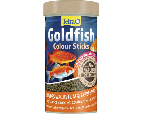 Tetra Goldfish Colour Sticks voederbus