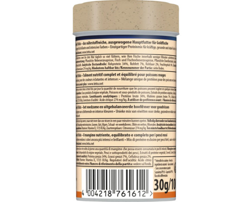 Tetra Goldvisvoer voor intense kleuren