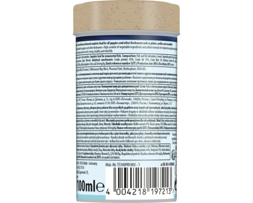 Voederdoos voor guppy''s en andere levendbarende vissen, 100 milliliter