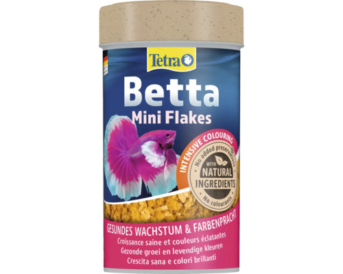 Tetra Betta Mini Flakes visvoer blik