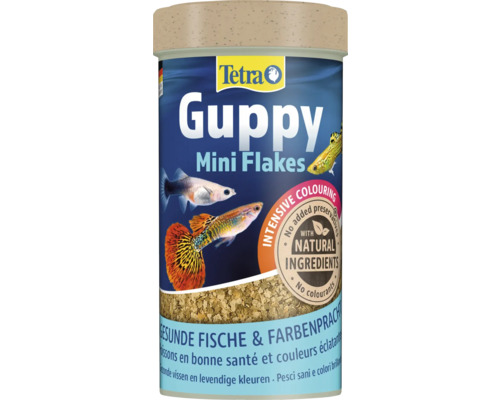 Tetra Guppy Mini Flakes visvoer blik