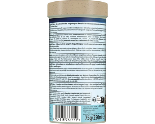 Tetra Guppy Mini Flakes visvoer 75 gram