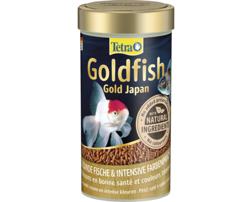 Tetra Goldfish Gold Japan visvoer in verpakking
