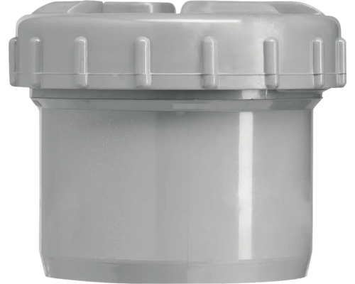 Grijze sifon voor sanitair gebruik