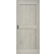 Houten deur met beslag