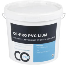Co-Pro PVC lijm in een emmer voor het verlijmen van PVC-vinylvloeren