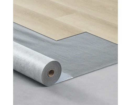 Rol geluidsreducerende ondervloer onder laminaatvloer