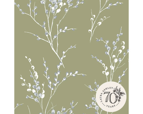 Vliesbehang 121074 bloemen groen