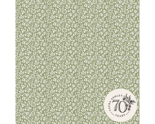 Vliesbehang 121077 bloemen groen
