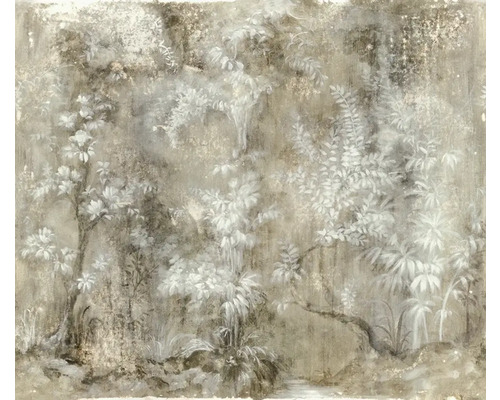 MARBURG Fotobehang 35095 City Romance bloemen beige 270x318 cm Behang met floraal jungle motief