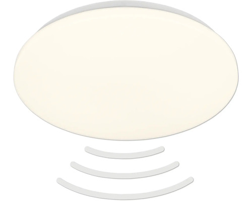 Ronde led-plafondlamp met bewegingsmelder