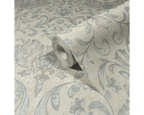 Rol vinylbehang met bloemmotief