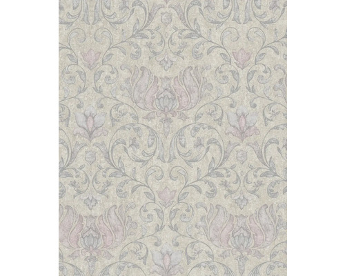 MARBURG Vliesbehang 35152 City Romance bloemen beige Behang met bloemenmotief
