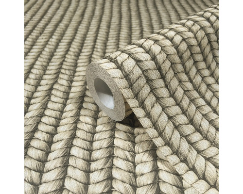 Behangrol met kabelmotief