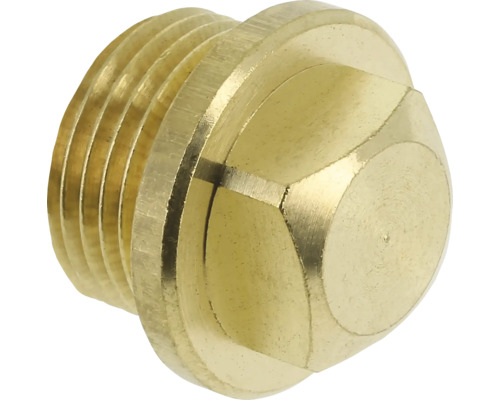 BONFIX Draad messing plug met vierkant 3/8" buitendraad