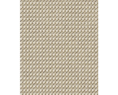 MARBURG Vliesbehang 45752 Struktura houtlook beige Close-up van een rotan vlechtwerk als achtergrond