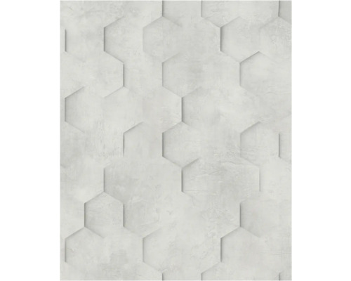 MARBURG Vliesbehang 34159 Loft Superior geometrisch grijs