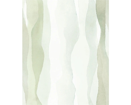MARBURG Vliesbehang 81634 Leyla abstract groen Abstracte muurschildering met streepjesmotief